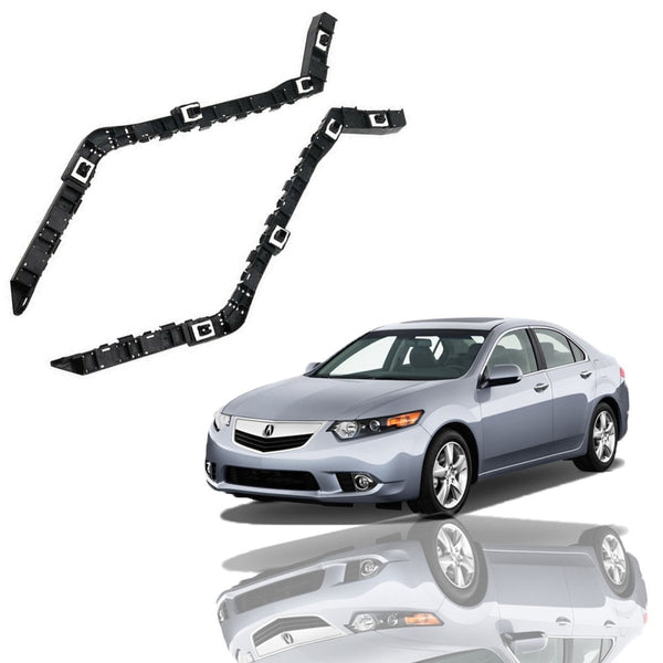 For 2009 2014 Acura TSX Rear Bumper Support Spacer Retainer Brackets Left Right 2pcs - AutoModed