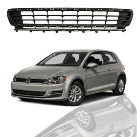 For 2015 2016 2017 Volkswagen Golf & Golf Sportwagen Front Lower Bumper Grille W/o Autobrake