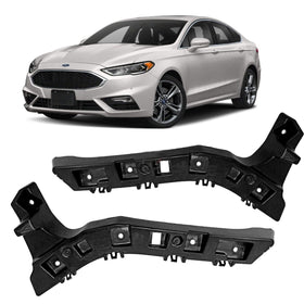 For 2019 2020 Ford Fusion Rear Bumper Support Retainer Bracket Set LH RH Pair