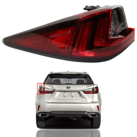 2016 2017 2018 2019 Lexus RX350 Rear Tail Light Outer Assembly Set Left Driver Side by AutoModed