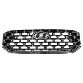 2021 2022 Hyundai Santa Fe Front Upper Grille Grill Assembly Chrome by Automoded