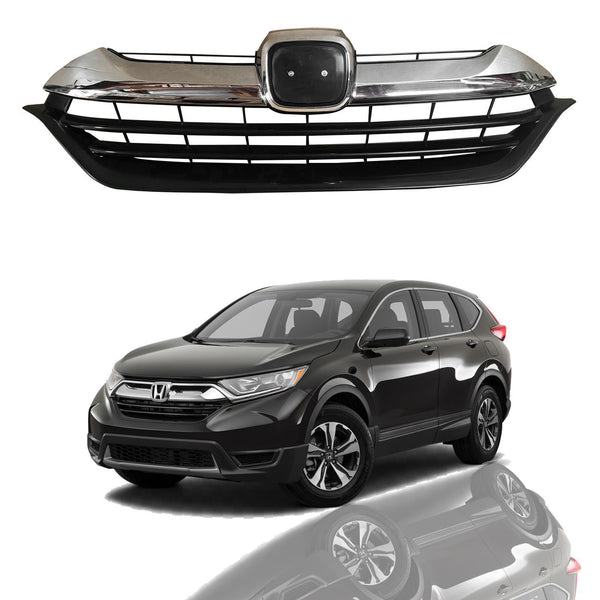Honda CRV CR-V 2017 2018 2019 Front Upper Bumper Grille 71121TLAA00 by AutoModed