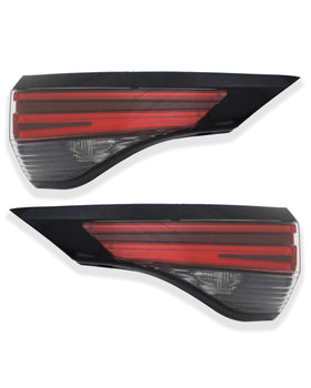 Tail Light For 2021 2022 Toyota Sienna Left Right Side Halogen Pair by AutoModed
