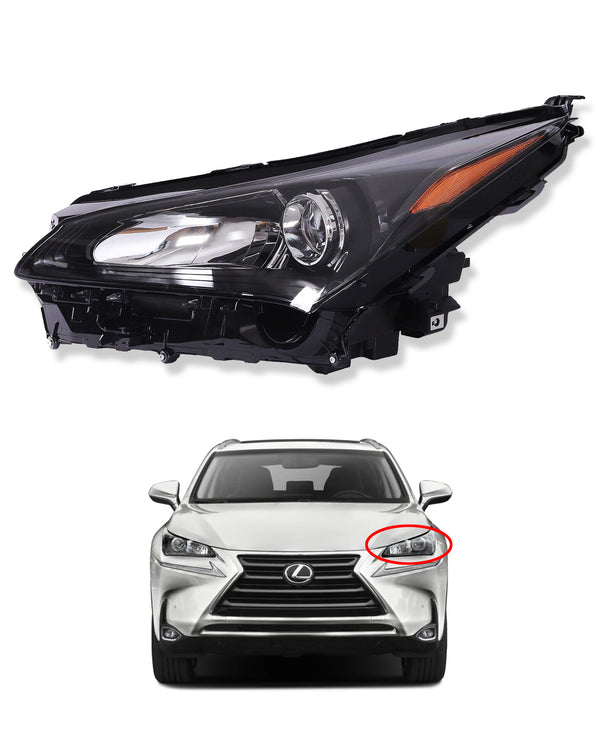 For 2015 2016 2017 Lexus NX200t F-Sport LED Headlight Headlamp Assembly Left Diver Side LH 8118578060 by AutoModed