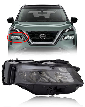 Headlight For 2021 2022 Nissan Rogue Right Passenger 26060-6RR6A By AutoModed