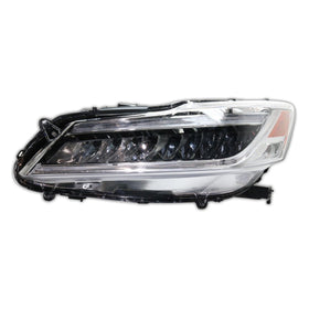 For 2016 2017 Honda Accord Sedan Full LED Headlight Headlamp Assembly Chrome Left Driver Side LH 33150T2AA32 by AutoModed