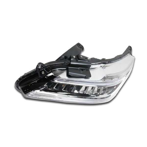 For 2016 2017 Honda Accord Sedan Full LED Headlight Headlamp Assembly Chrome Left Driver Side LH 33150T2AA32 by AutoModed