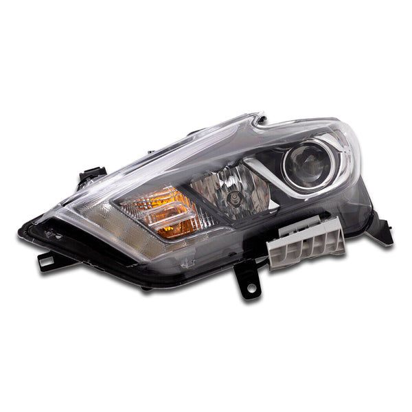 For 2016 2017 2018 Nissan Maxima Halogen Headlight Headlamp Assembly S SV SL Left Driver Side LH 260604RF0B by AutoModed