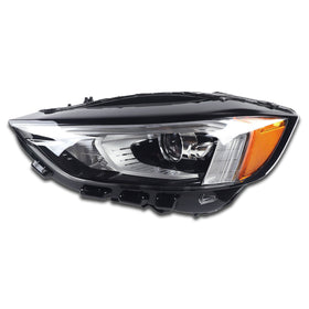 For 2019 2020 2021 Ford Edge LED DRL Headlight Headlamp Chrome Assembly Left Driver Side LH by AutoModed