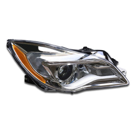 For 2014 2015 2016 2017 Buick Regal Halogen LED DRL Headlight Headlamp Chrome Assembly Right Passenger Side RH GM2503413 by AutoModed