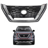 For 2021 2022 2023 Nissan Rogue SL SV Front Bumper Grille Grill Chrome Trim Assembly No Camera Hole 62310-6RA0A by AutoModed