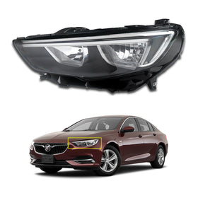 For 2018 2019 2020 Buick Regal Sportback/TourX Halogen Headlight Headlamp Assembly Driver Left Side LH 39209174 by AutoModed