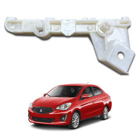 For 2017 2018 2019 2020 Mitsubishi Mirage G4 Front Side White Bumper Bracket Passenger Right Side RH by AutoModed