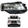 For 2021 2022 2023 Nissan Rogue Headlight Headlamp Factory Assembly Chrome Right Passenger Side RH 26010-6RR0A By AutoModed