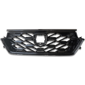 For 2023 2024 Honda CRV CR-V Front Upper Bumper Grille Grille Mesh Assembly Gloss Black by AutoModed