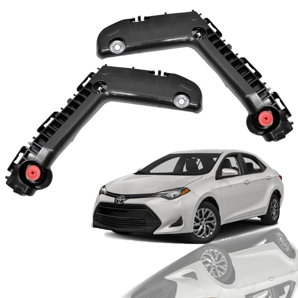 2017 2018 2019 Toyota Corolla Front Bumper Brackets Mounting Retainers Left Right 2pc by AutoModed