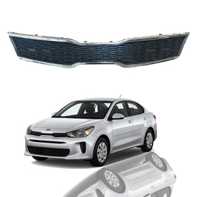 2015 2016 2017 Kia Rio Sedan Front Upper Bumper Grille by AutoModed