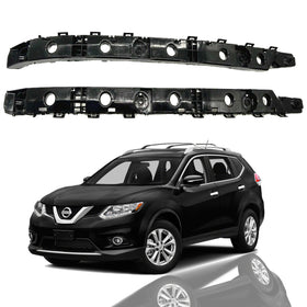 2014 2019 Nissan Rogue Rear Bumper Brackets Mounting Retainers Left Right 2pc by AutoModed