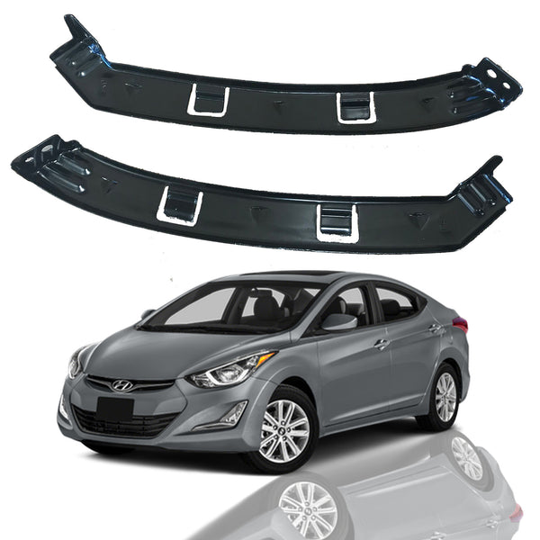 2011 2012 2013 2014 2015 2016 Hyundai Elantra Front Inner Bumper Brackets Mounting Retainers Left Right 2pc by AutoModed
