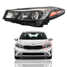 2017 2018 Kia Forte Forte5 Headlight Assembly with LED Driver Side by AutoModed