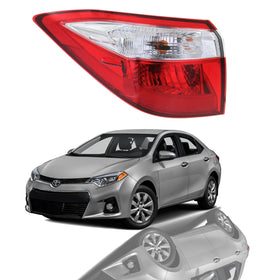 2014 2015 2016 Toyota Corolla Rear Outer Tail Lamp Light Halogen Driver Side by AutoModed