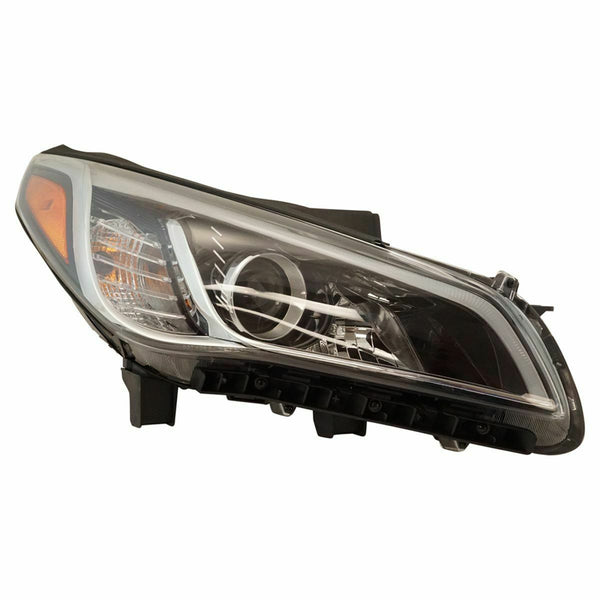 2015 2016 2017 Hyundai Sonata Headlight Assembly Halogen Passenger Side by AutoModed