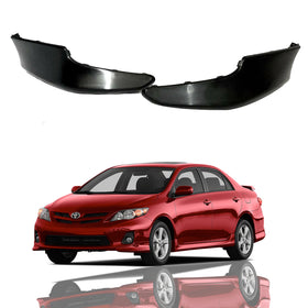2011 2012 2013 Toyota Corolla S XRS Front Bumper Splitter Lips Spoiler Kit 2pcs by AutoModed