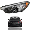 2014 2015 2016 Kia Forte EX LX & Forte Koup Headlight Assembly Halogen with Bulbs Driver Side by AutoModed