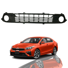 2019 2020 Kia Forte Front Lower Bumper Grille Matte Black by AutoModed