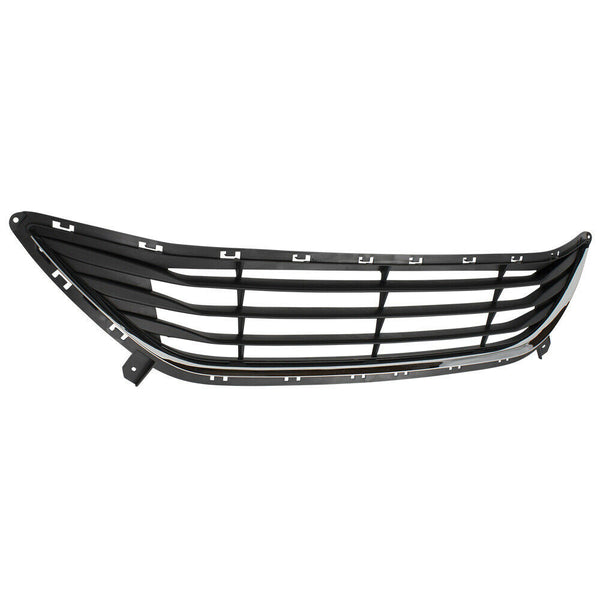 2011 2012 2013 Hyundai Elantra Sedan Front Lower Bumper Grille with Chrome Trim by AutoModed