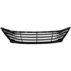 2014 2015 2016 Hyundai Elantra Sedan Front Upper Lower Bumper Grilles with Chrome Trim 2pc by AutoModed