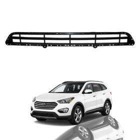 2013 2014 2015 2016 Hyundai Santa Fe Sport Front Lower Bumper Grille Matte Black by AutoModed