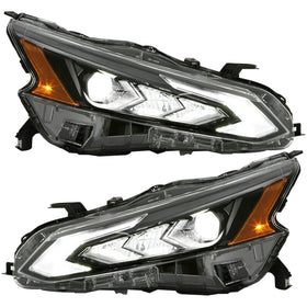 2019 2020 2021 2022 Nissan Altima Headlight Assembly LED Left Right Pair by AutoModed