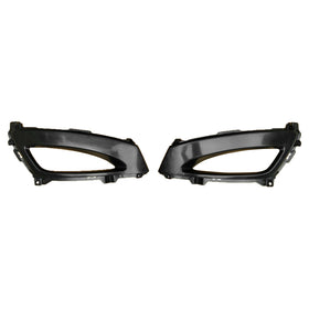 2011 2012 2013 Kia Optima Front Fog Lamp Bezels Covers Left Right Pair by AutoModed