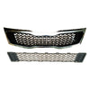 2011 2012 2013 Kia Optima LX EX Front Upper Lower Bumper Grilles 2pc by AutoModed