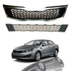 2011 2012 2013 Kia Optima LX EX Front Upper Lower Bumper Grilles 2pc by AutoModed