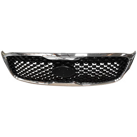 2016 2017 Kia Sorento Front Upper Bumper Grille with Chrome Trim by AutoModed
