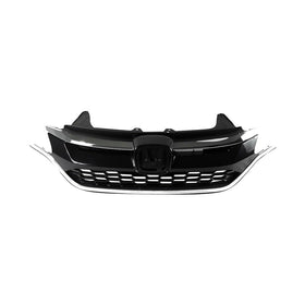 2015 2016 Honda CRV Front Upper Bumper Grille with Chrome Trim by AutoModed