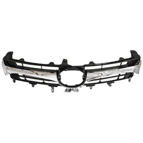 2015 2016 2017 Toyota Camry SE Front Upper Bumper Grille with Chrome Trim by AutoModed