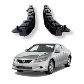2008 2012 Honda Accord Front Bumper Brackets Mounting Retainers Left Right 2pc by AutoModed