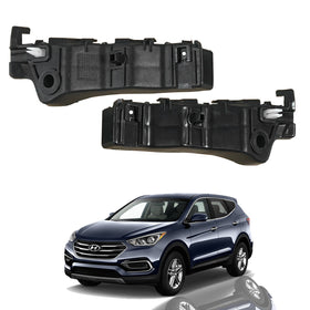 2013 2014 2015 2016 2017 2018 Hyundai Santa Fe Sport Front Bumper Brackets Mounting Retainers Left Right 2pc by AutoModed