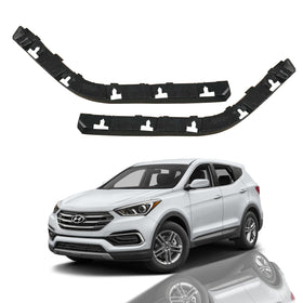 2013 2014 2015 2016 2017 2018 Hyundai Santa Fe Sport Rear Bumper Brackets Mounting Retainers Left Right 2pc by AutoModed