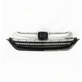 2017 2018 2019 Honda CRV Front Upper Bumper Grille with Chrome Trim by AutoModed