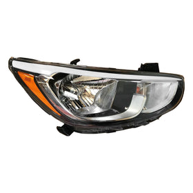 2015 2016 2017 Hyundai Accent Headlight Assembly Halogen Passenger Side by AutoModed