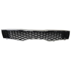 2016 2017 2018 Kia Optima SX SXL Turbo Front Upper Bumper Grille with Chrome Trim by AutoModed