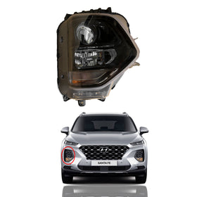 2019 2020 Hyundai Santa Fe Headlight Assembly Halogen Passenger Side by AutoModed