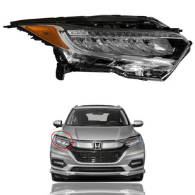 2019 2020 Honda HRV HR-V Front Headlight Assembly LED Passenger Side by Automoded