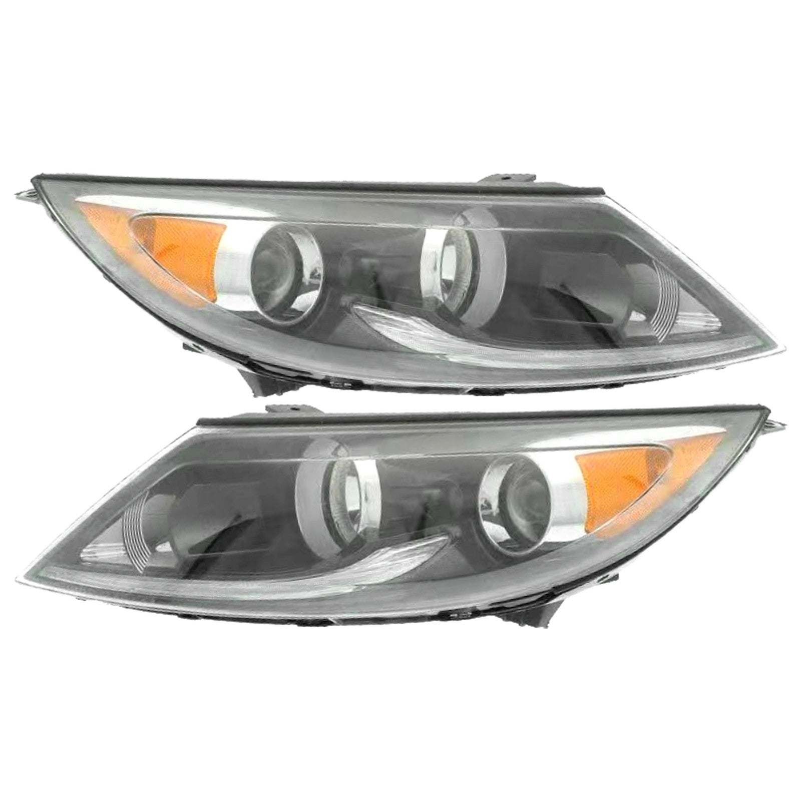 2013 2014 2015 2016 KIA Sportage Headlight Headlamp Assembly Left Right  Pair by Automoded