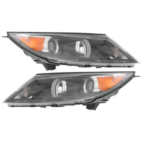 2011 2012 KIA Sportage Front Headlight Headlamp Assembly Halogen Left Right Pair by Automoded