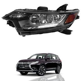 2016 2017 2018 2019 2020 Mitsubishi Outlander Headlight Assembly Halogen Driver Side by AutoModed
